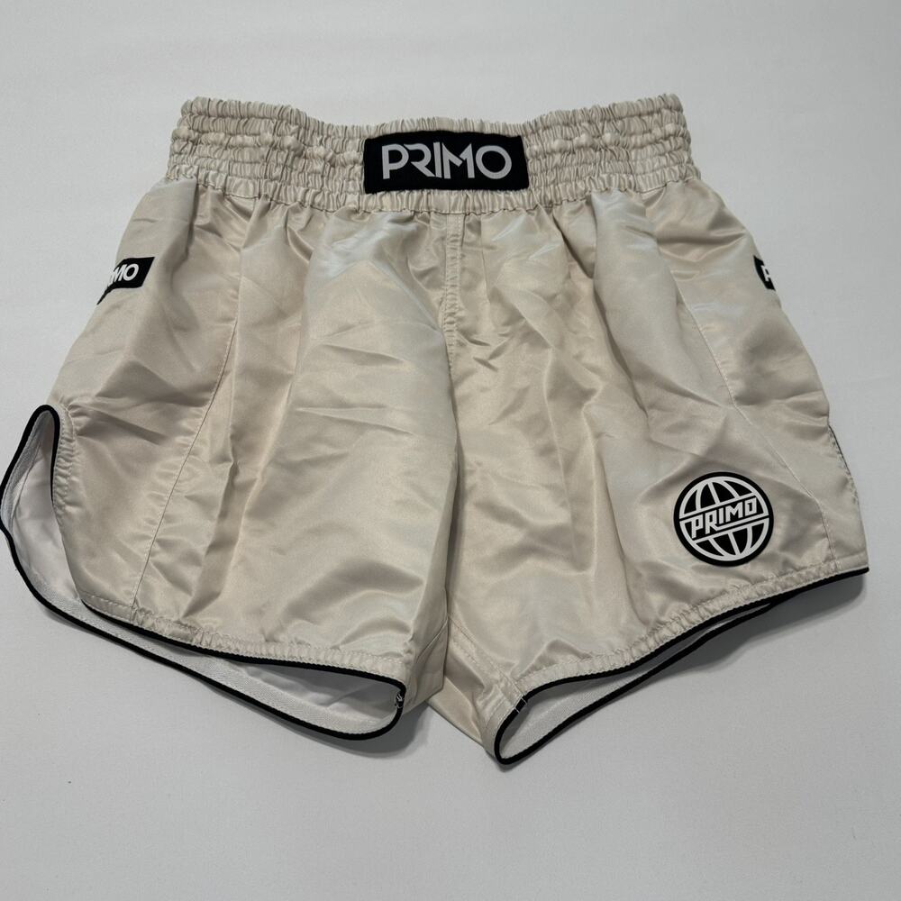 Primo Muay Thai Shorts Alta Series Cream Size Large, MMA, Boxing New With Tags - Picture 4 of 14